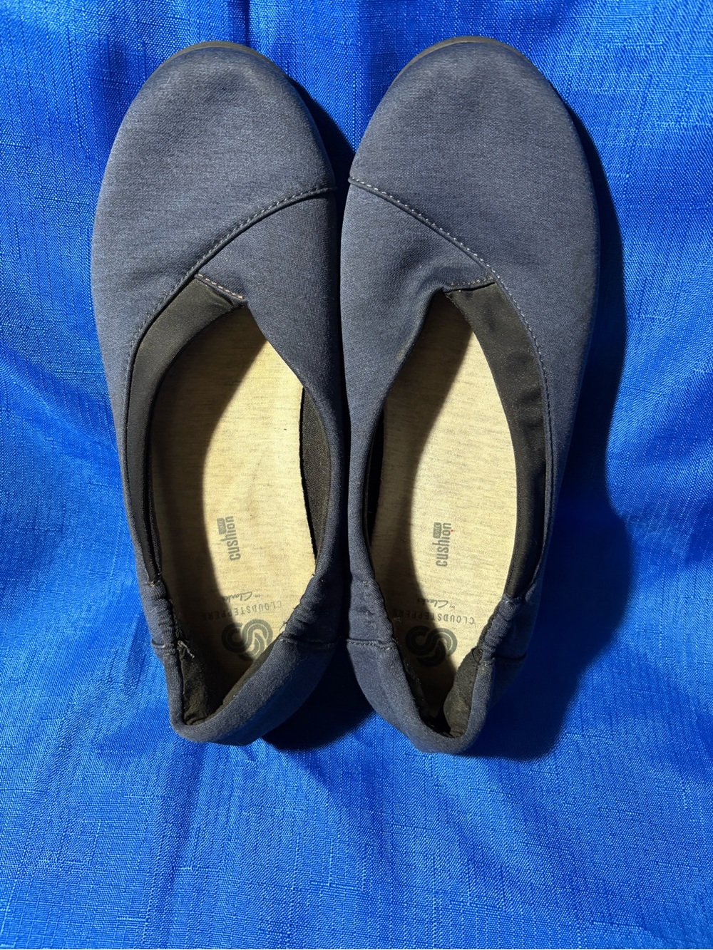 Clark cloudsteppers slip-on shoes